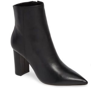 Marc Fisher LTD Ulani Pointy Toes Black Leather
